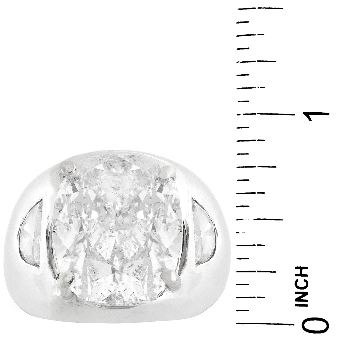 14.29 Carat Diamond and 14K Gold Ring