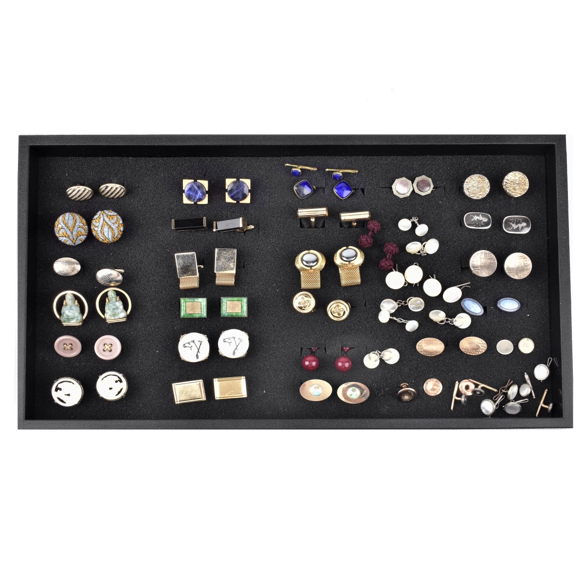 Large Collection of Vintage Cufflinks