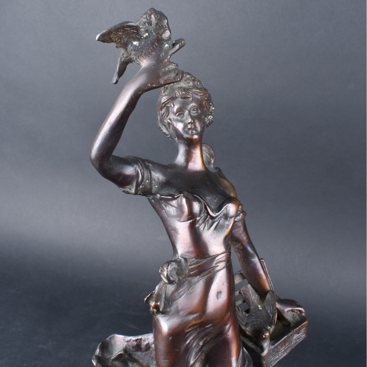 Bronze Figure Of A Woman