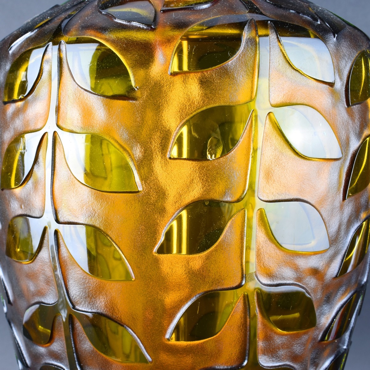Contemporary Art Glass Lamp