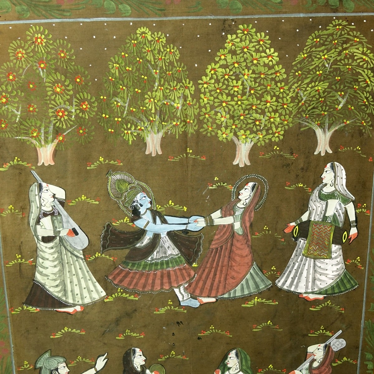 Indian Silk Painting
