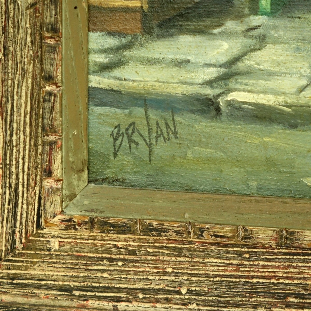 Mid-Century Oil on Canvas