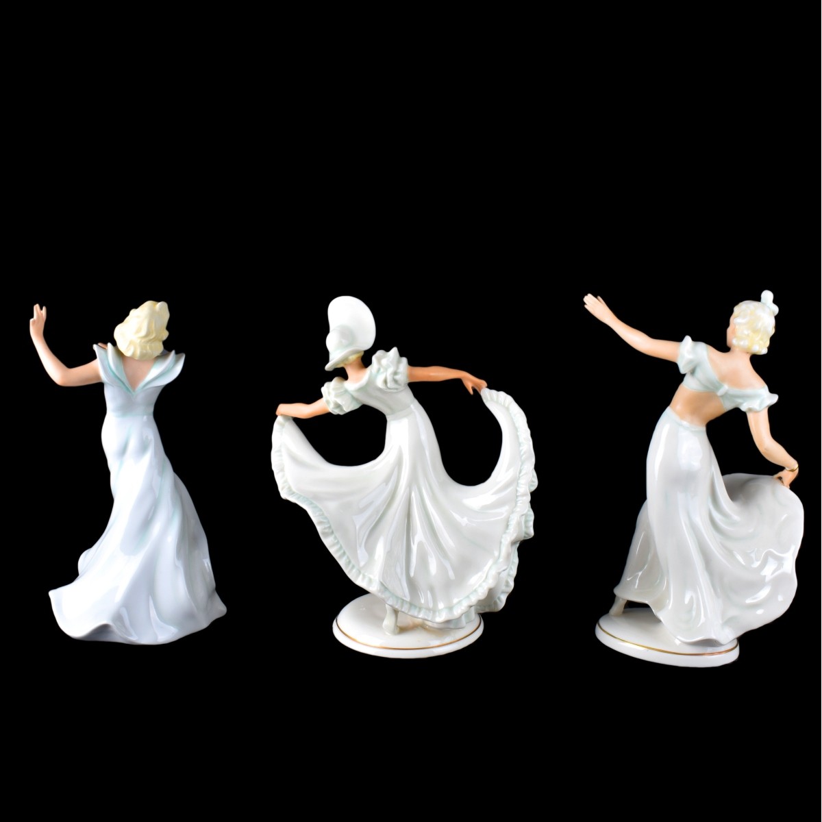 Three Schaubach Kunst Figurines