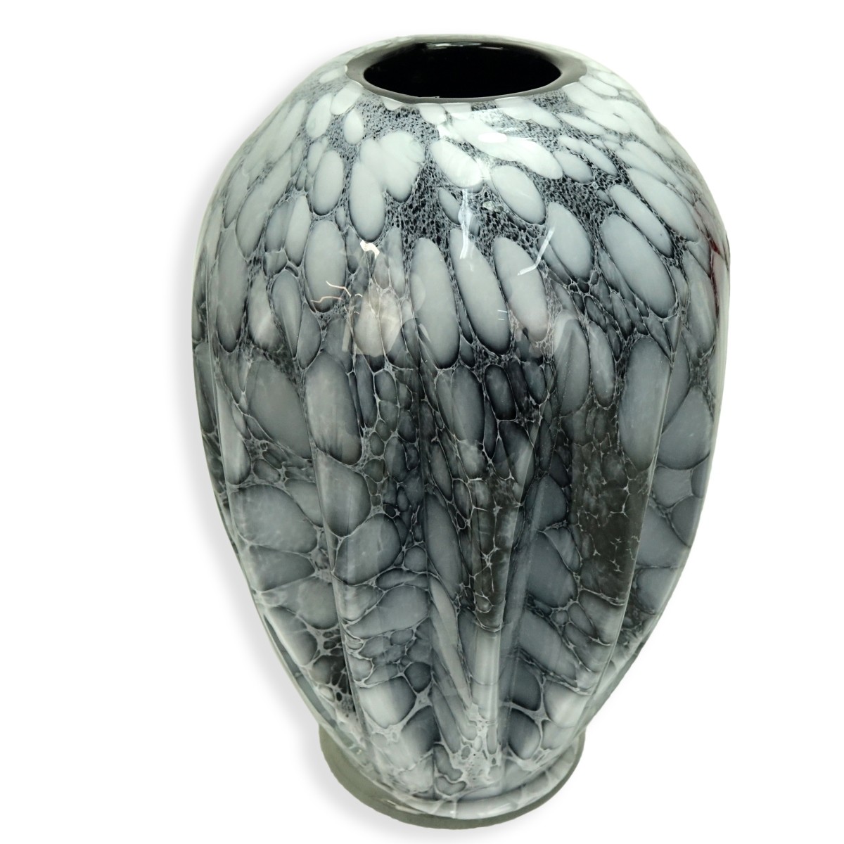 Vintage Encased Art Glass Vase