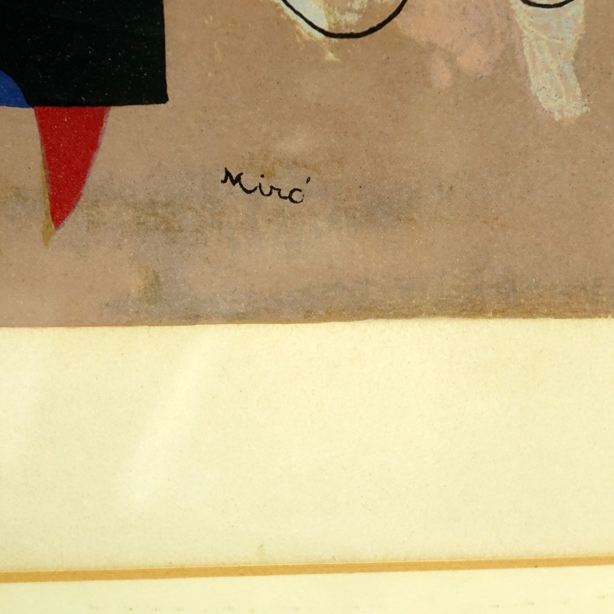 After: Joan Miro Color Lithograph
