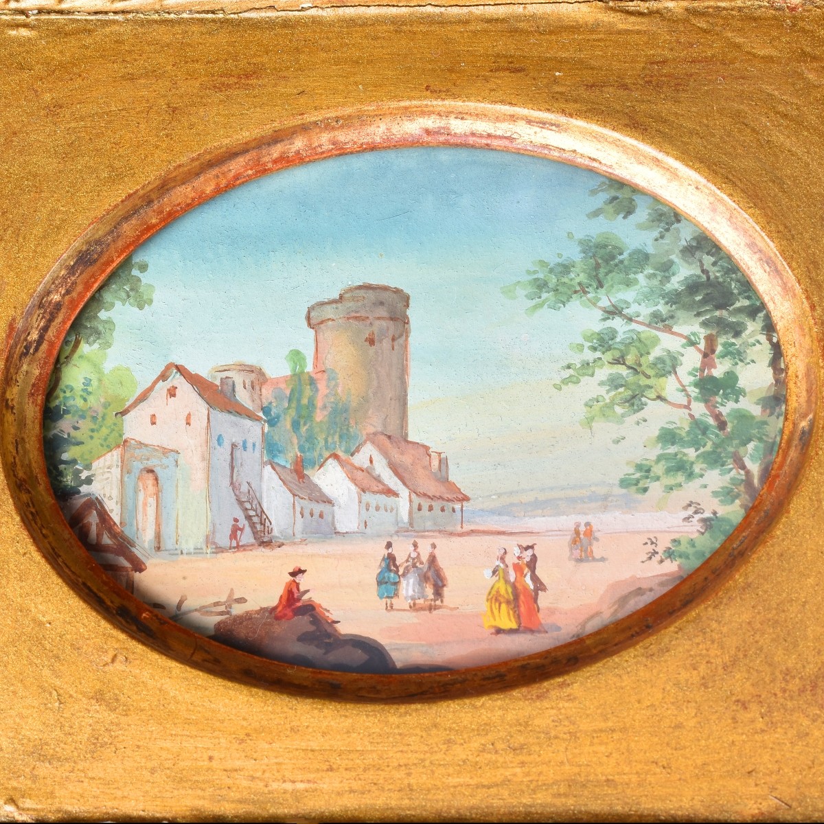Seven Miniature Paintings