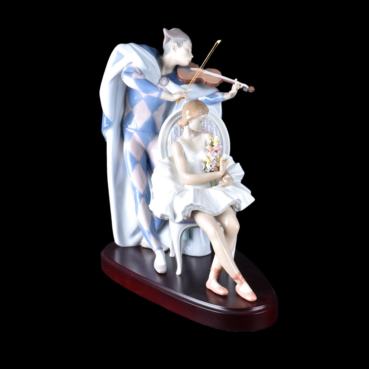 Lladro Jester's Serenade Figurine