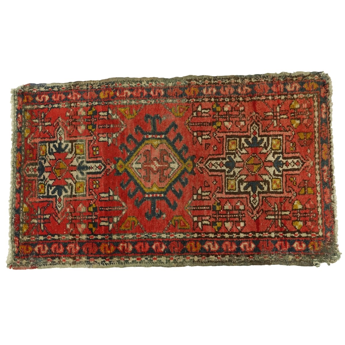 Semi-Antique Persian Kazak Rug