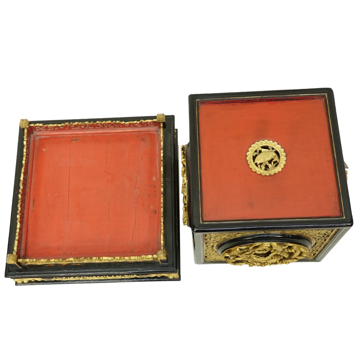Chinese Lacquer Altar Box
