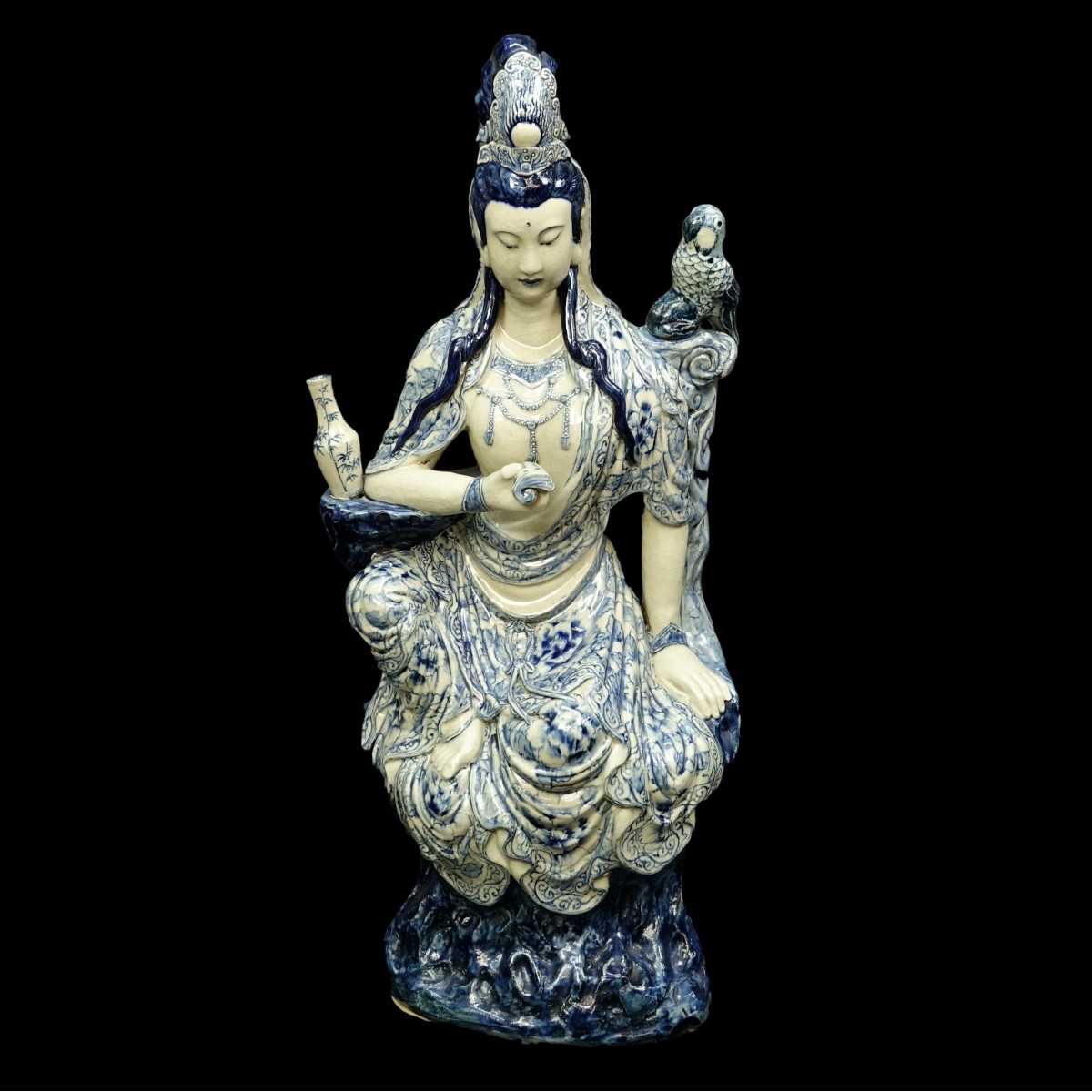 Chinese Blue and White Guanyin