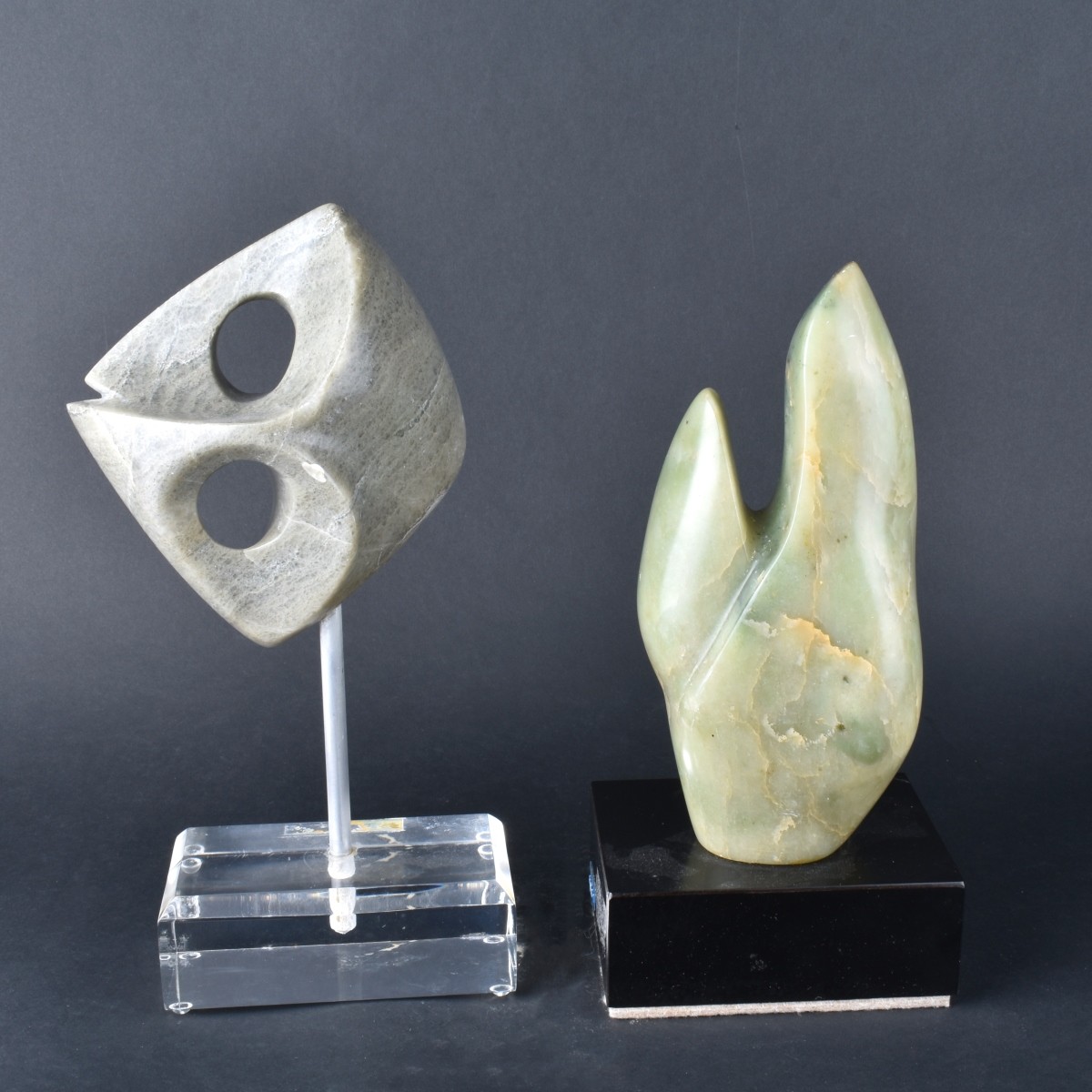 2 Stone Sculptures