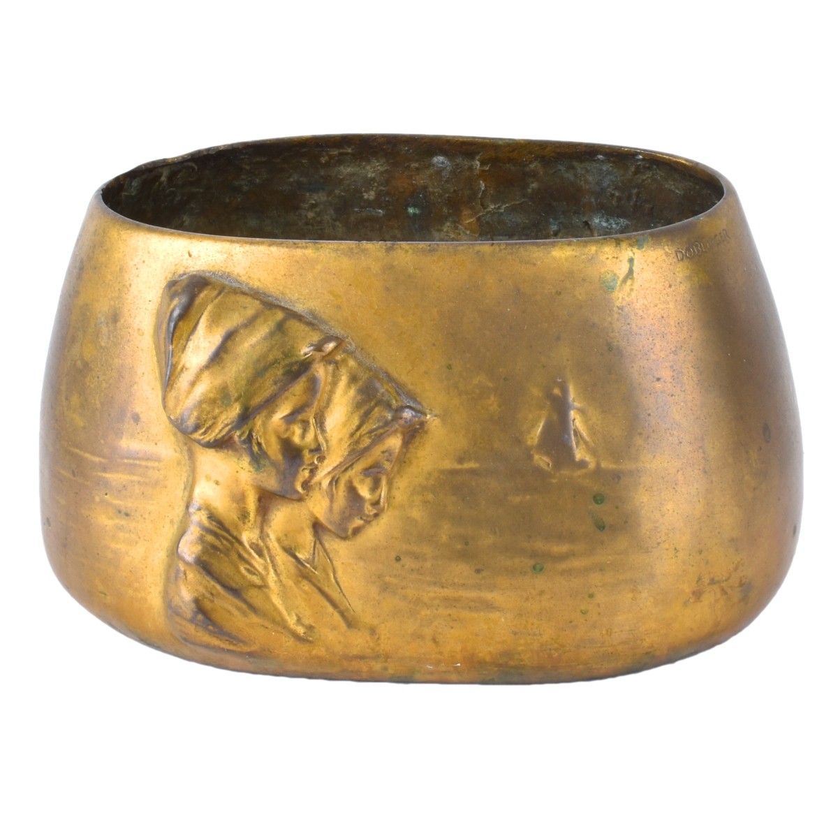 Ferdinand Doblinger (1872-1935) Bronze Vase
