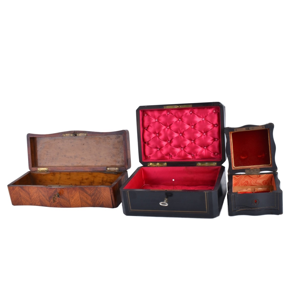 Three Napoleon III Boxes