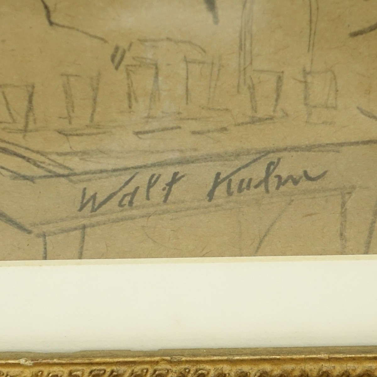 Walt Francis Kuhn (1877 - 1949) Drawing