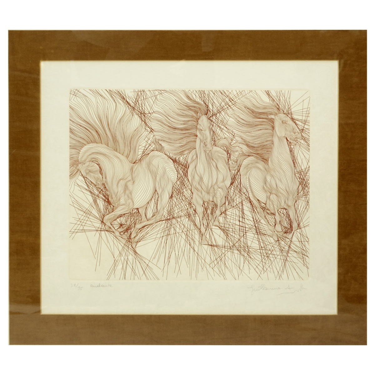 Guillaume Azoulay Etching | Kodner Auctions