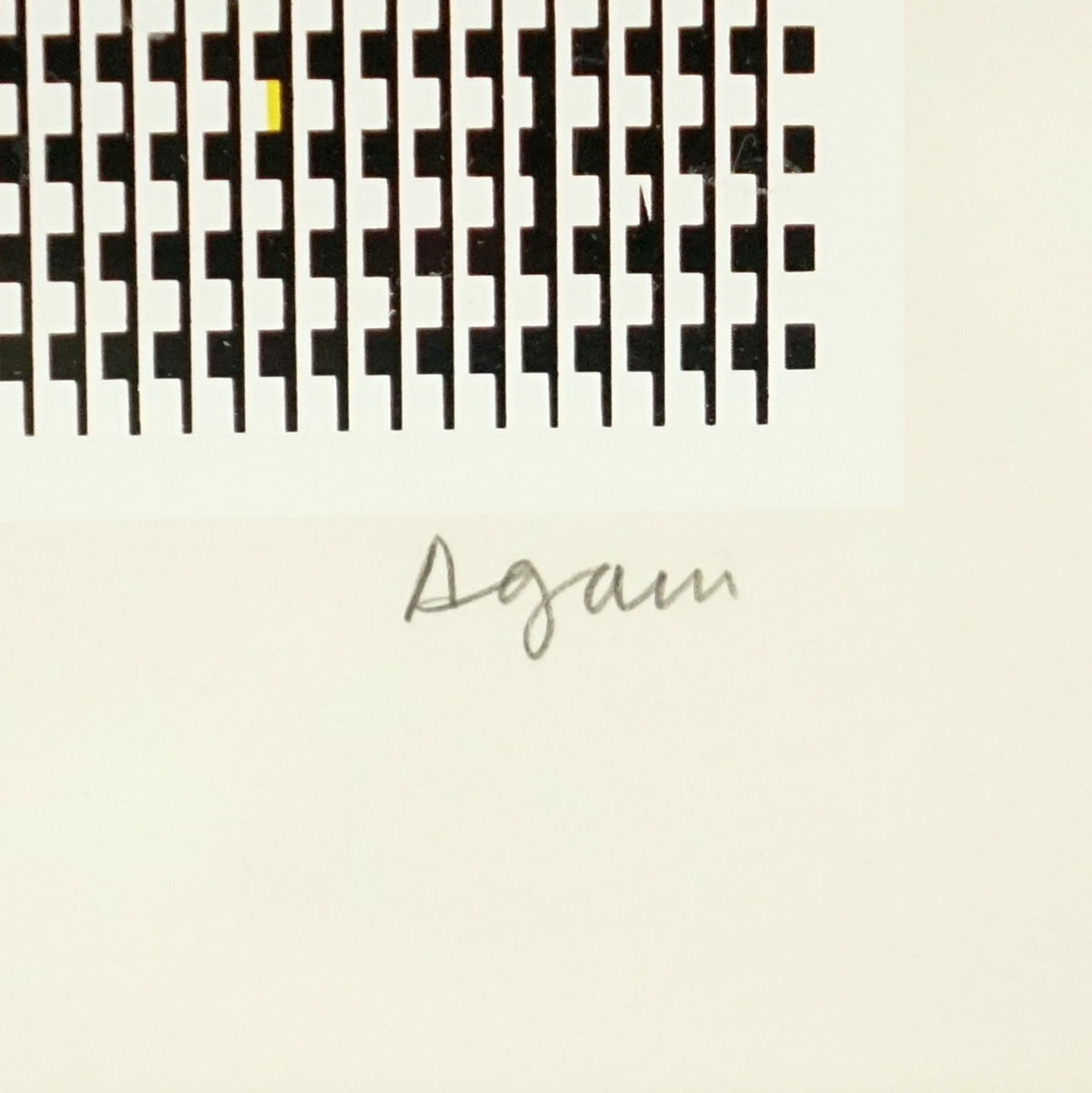 Yaacov Agam Serigraph