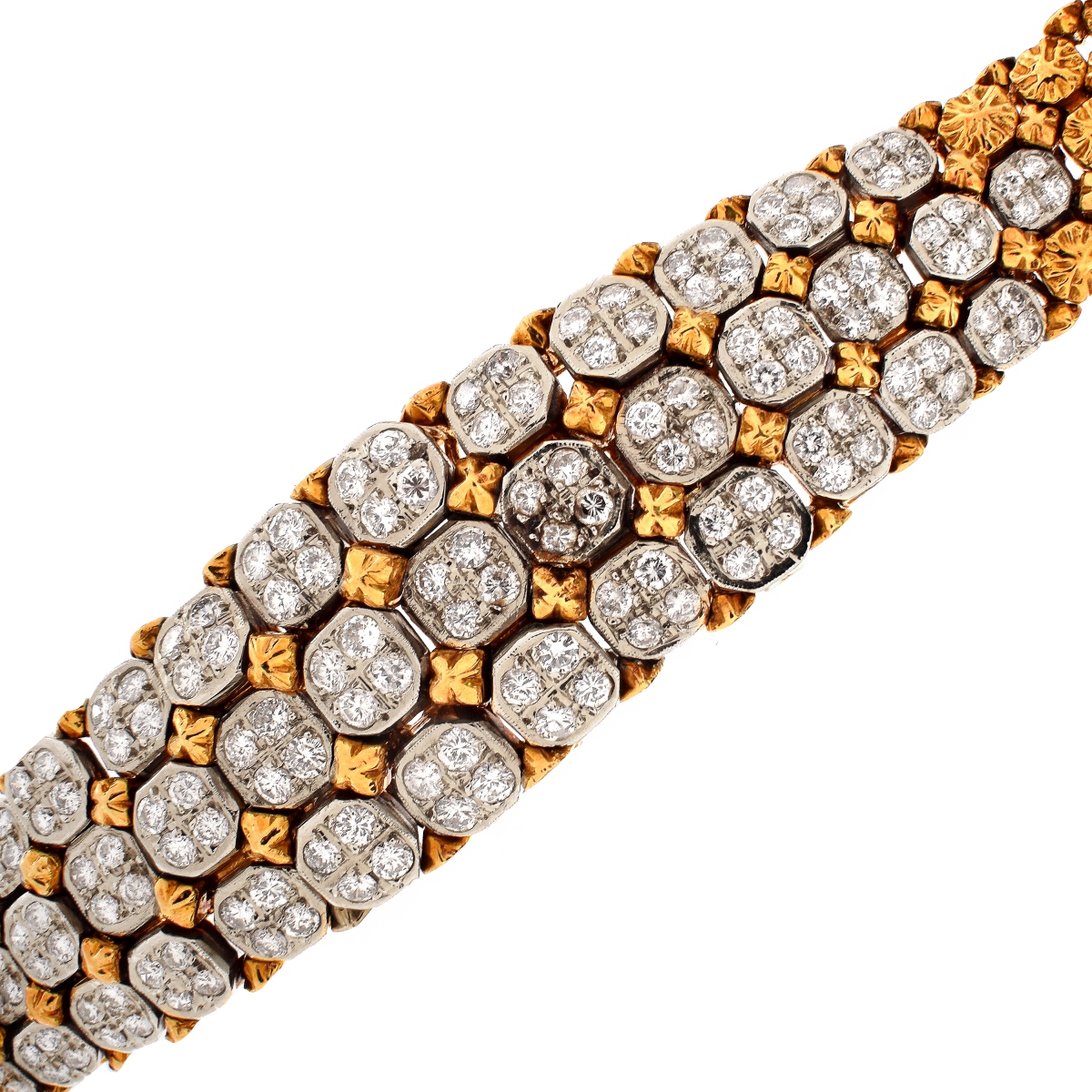 Diamond and 14K Bracelet | Kodner Auctions