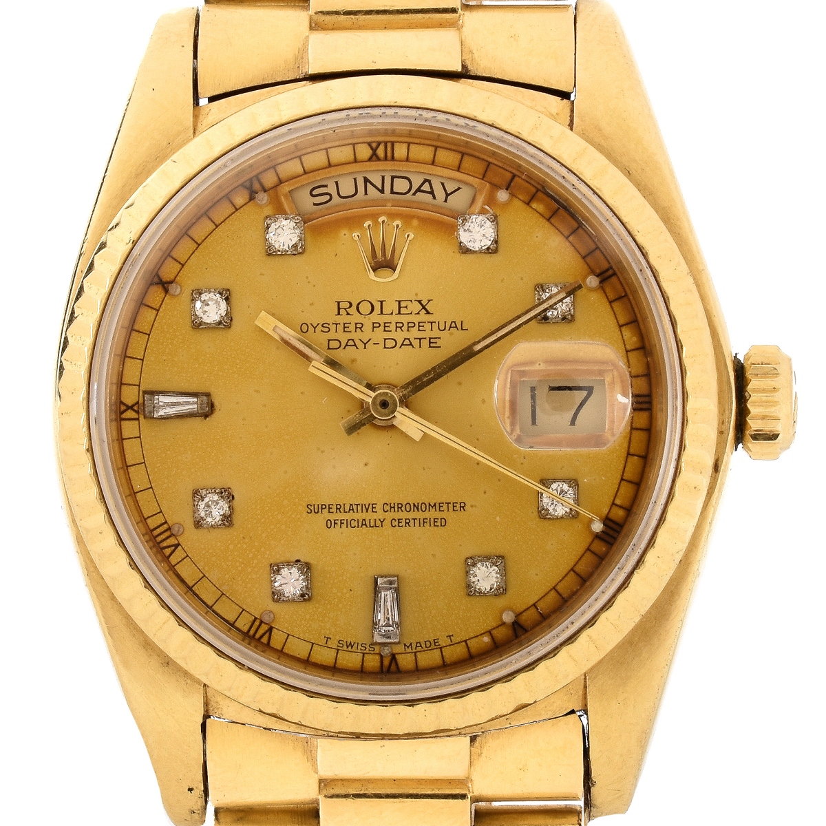 Man's Rolex 18K Watch