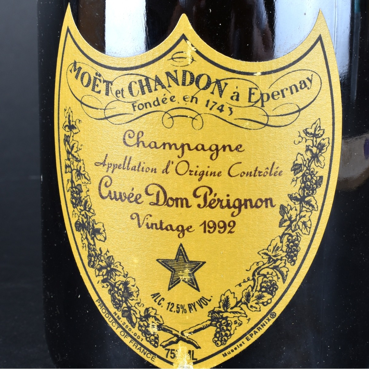Dom Perignon Champagne 1992