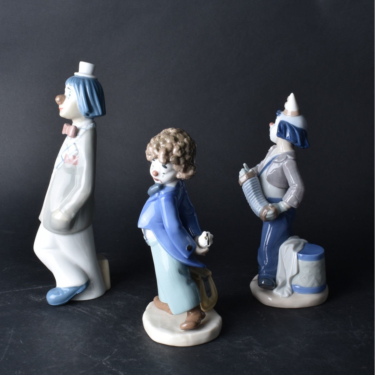 Three Lladro Style Figurines