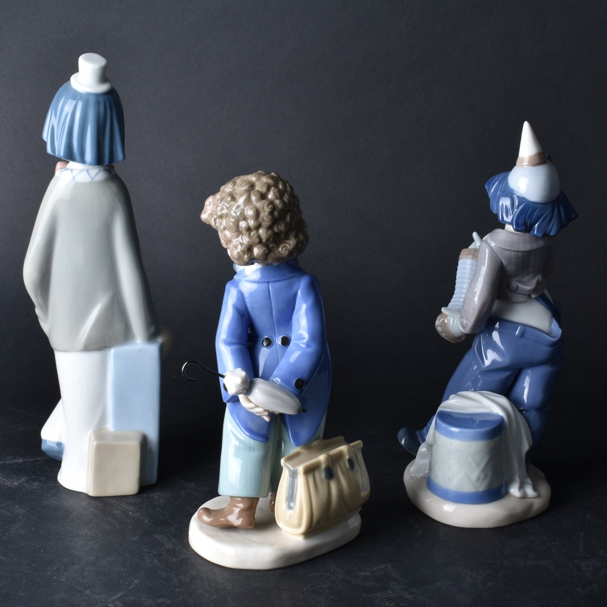 Three Lladro Style Figurines