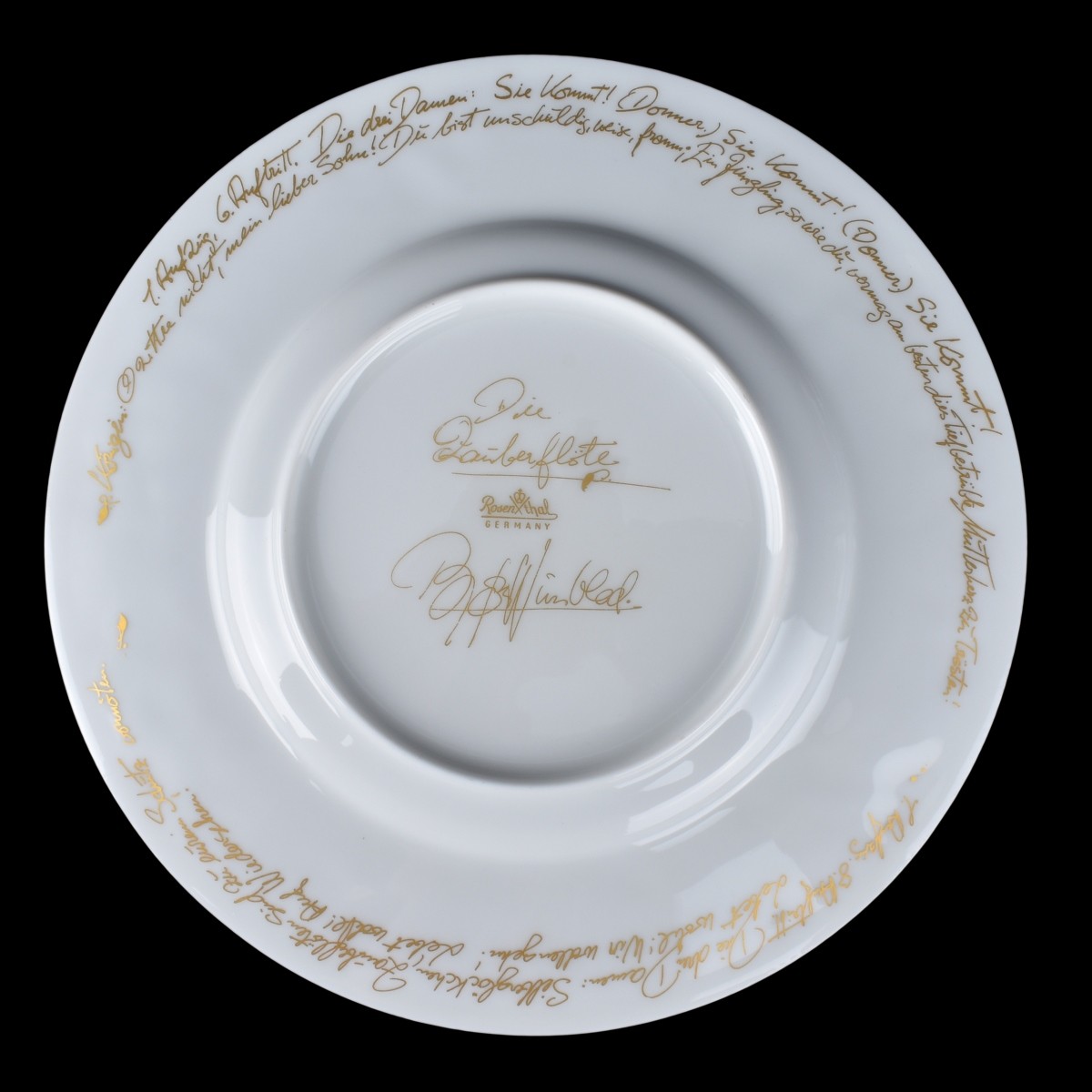 Rosenthal "Magic Flute Gold" Dinner Plates