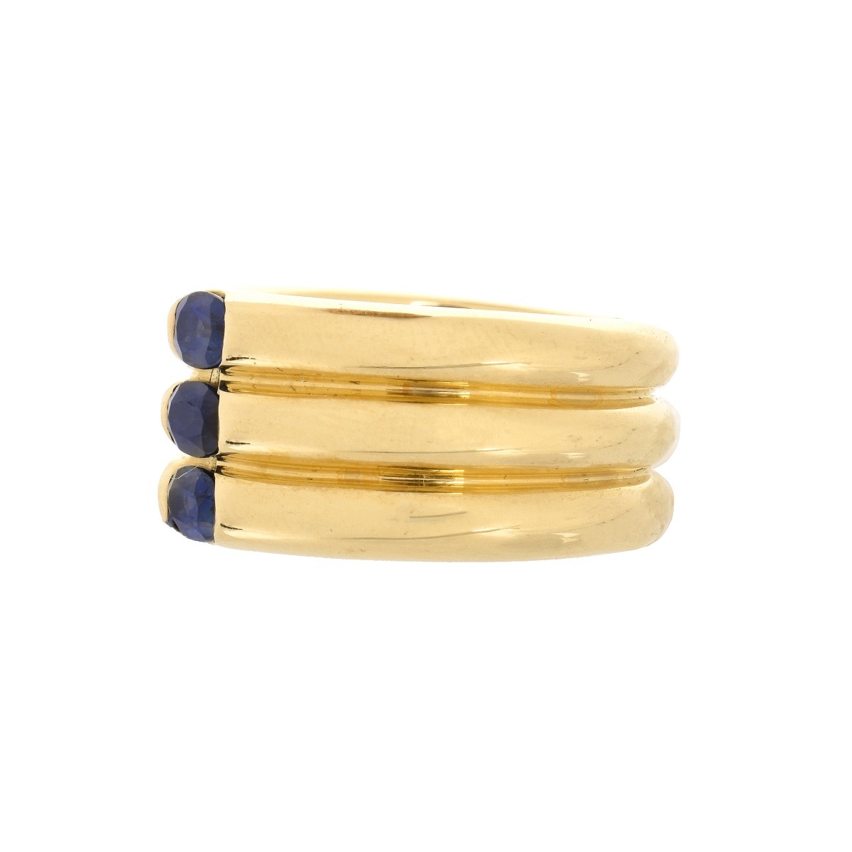 Cartier Sapphire and 18K Ring