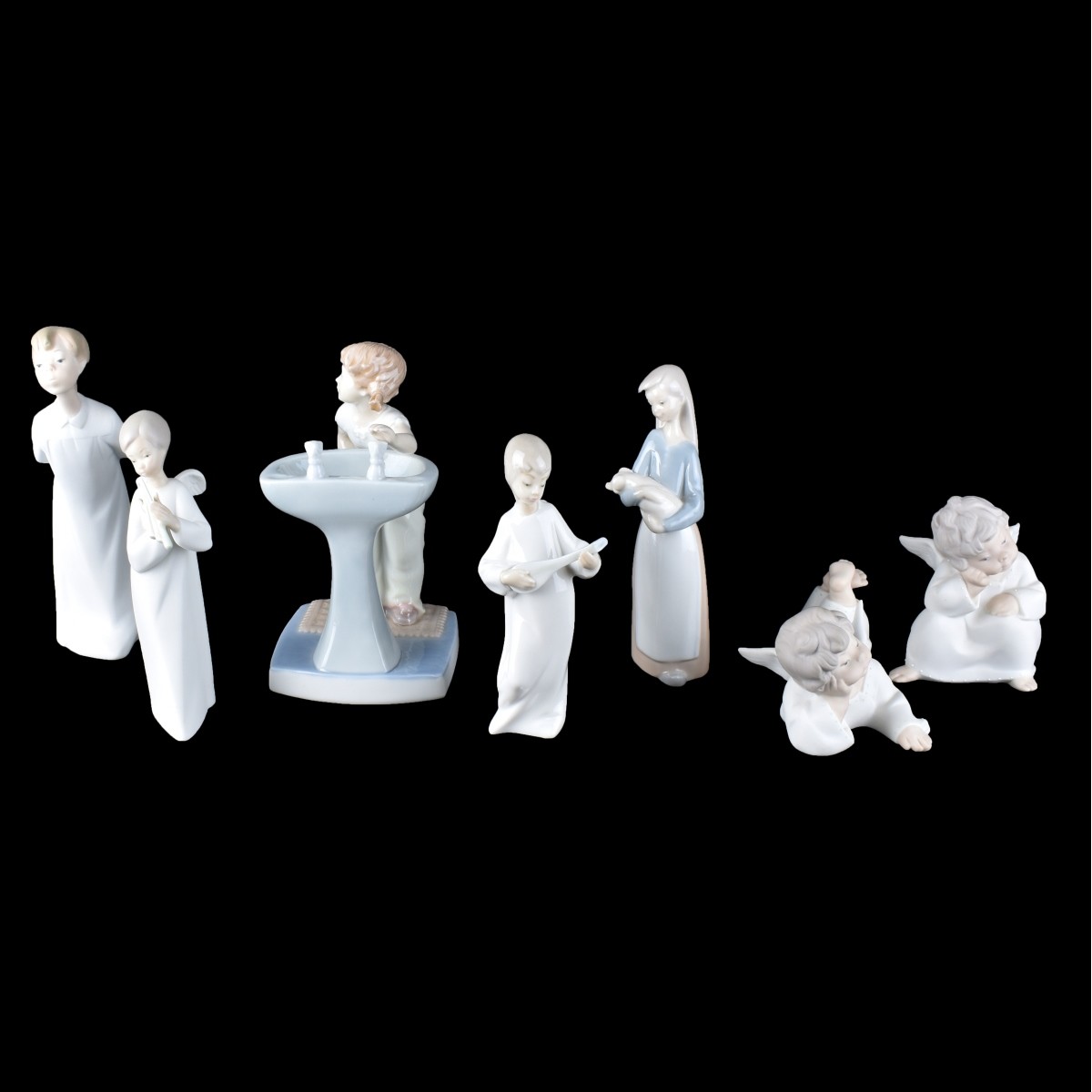 Lladro and Nau Figurines
