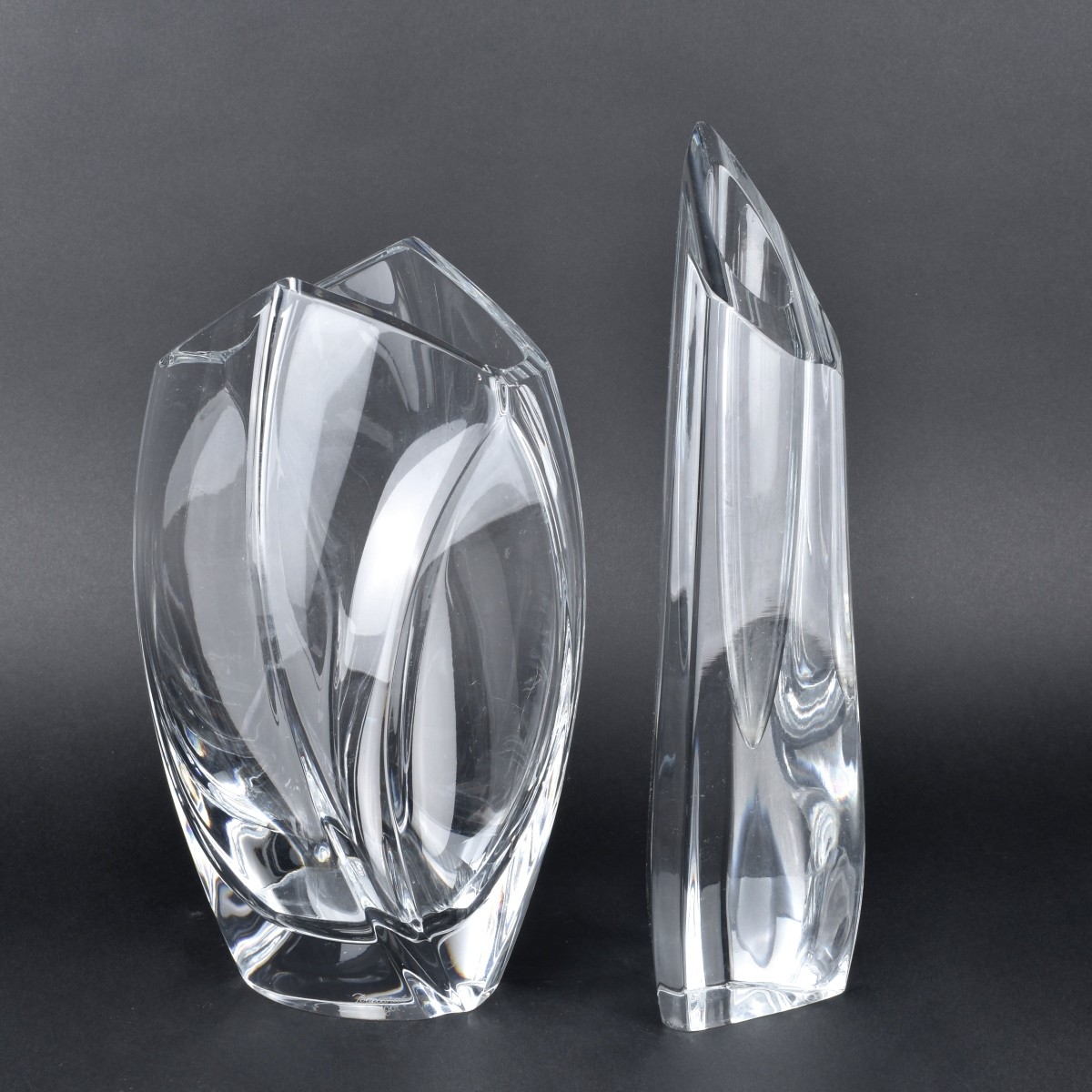 Two Baccarat Vases