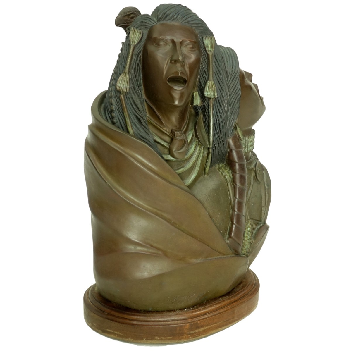 Larry Yazzie Bronze Sculpture