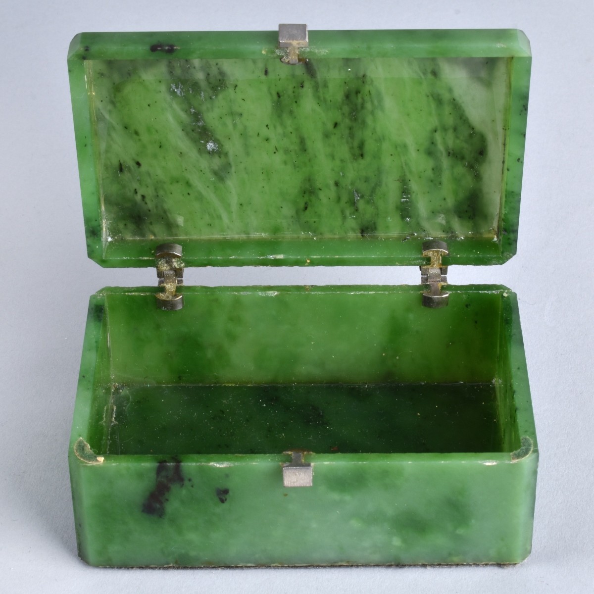 Jade/Silver Box