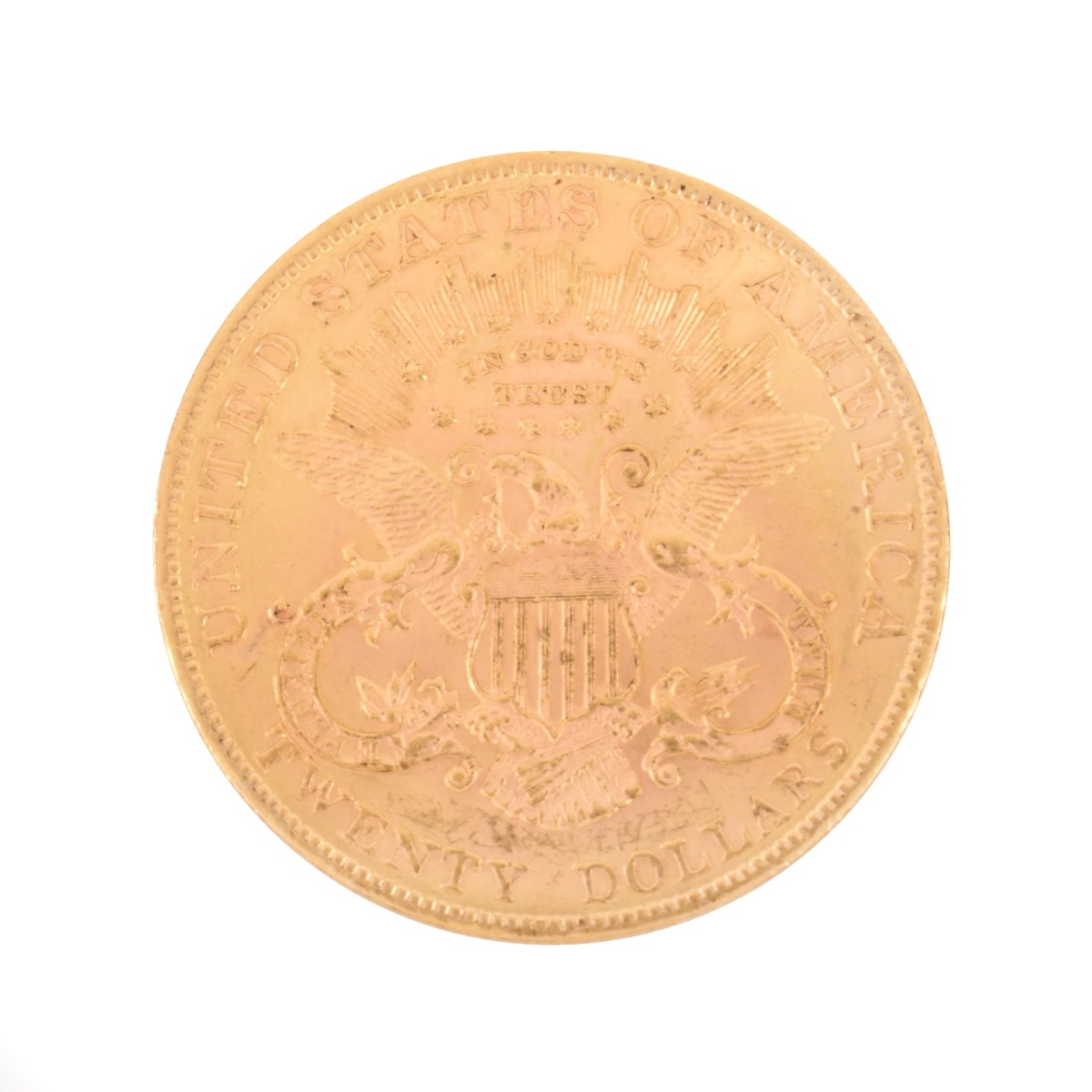 US 1903 $20 Liberty Double Eagle Gold Coin