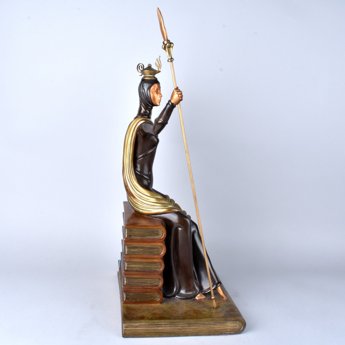 Erte "Lady Justice" Bronze Sculpture