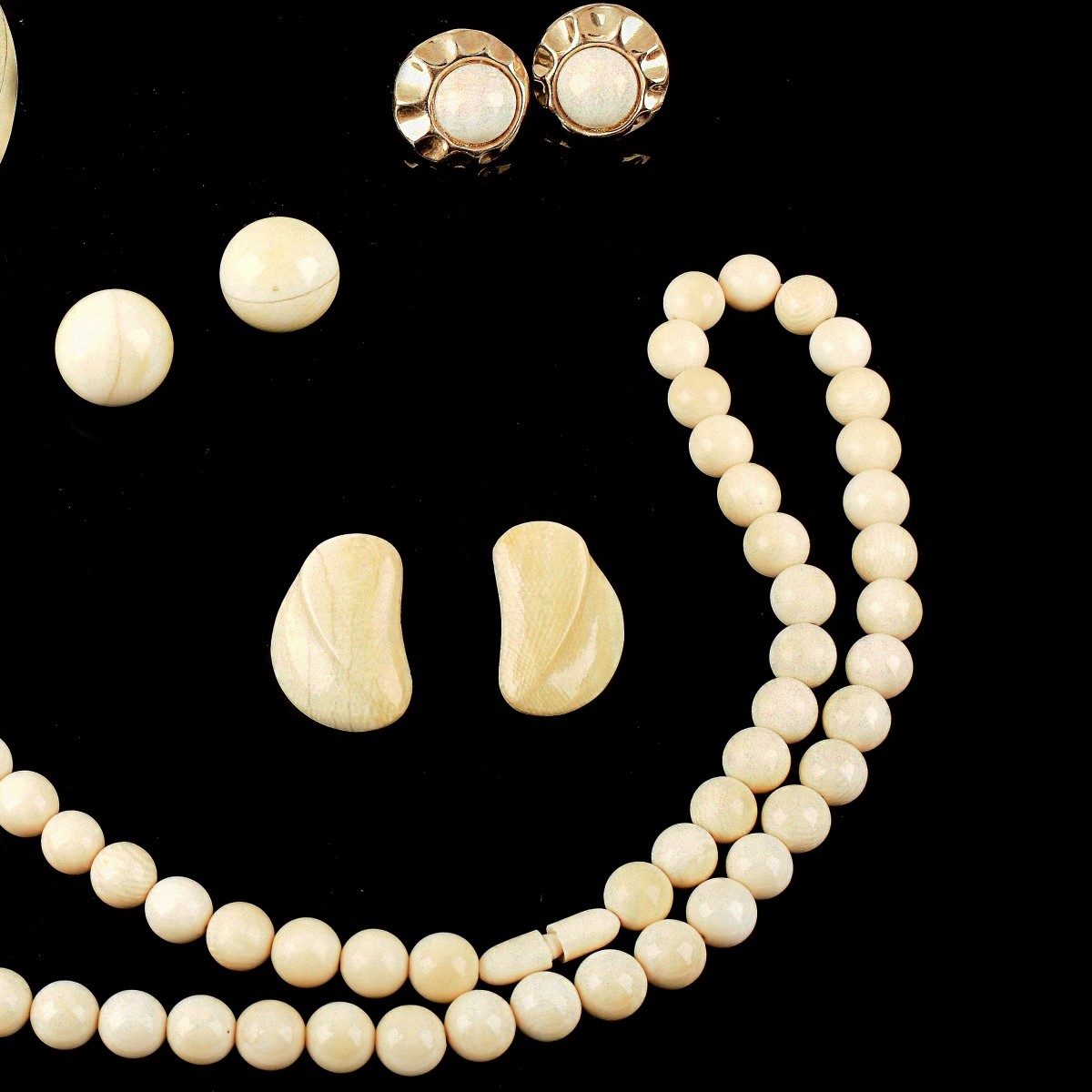 Vintage Ivory Jewelry Collection
