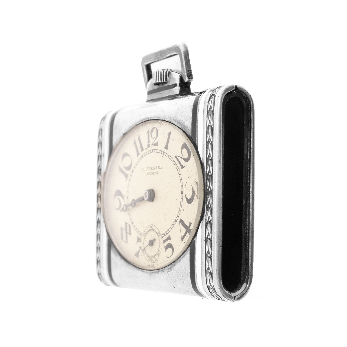 Lucerne Sterling Silver/Enamel Watch