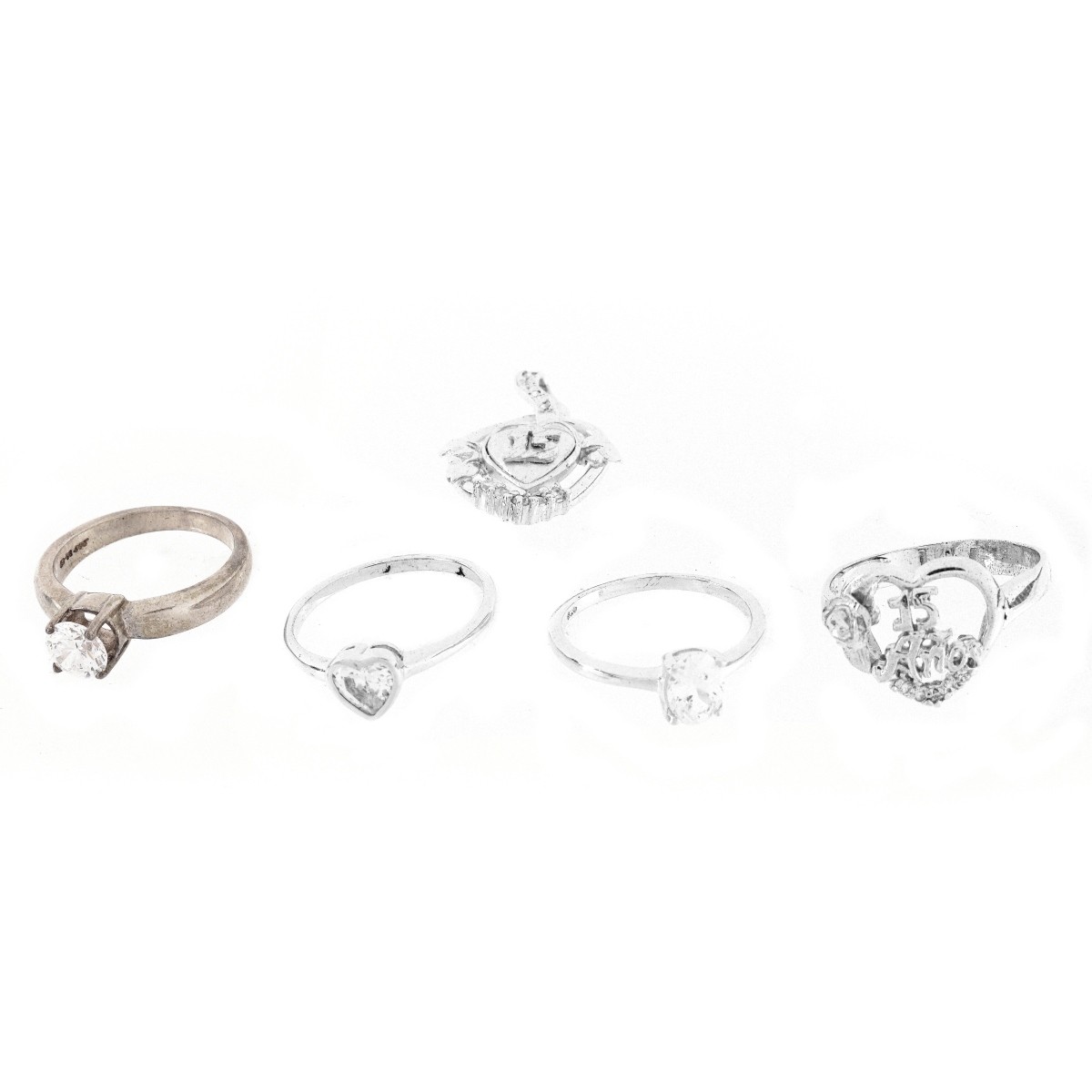Sterling Silver and CZ Jewelry