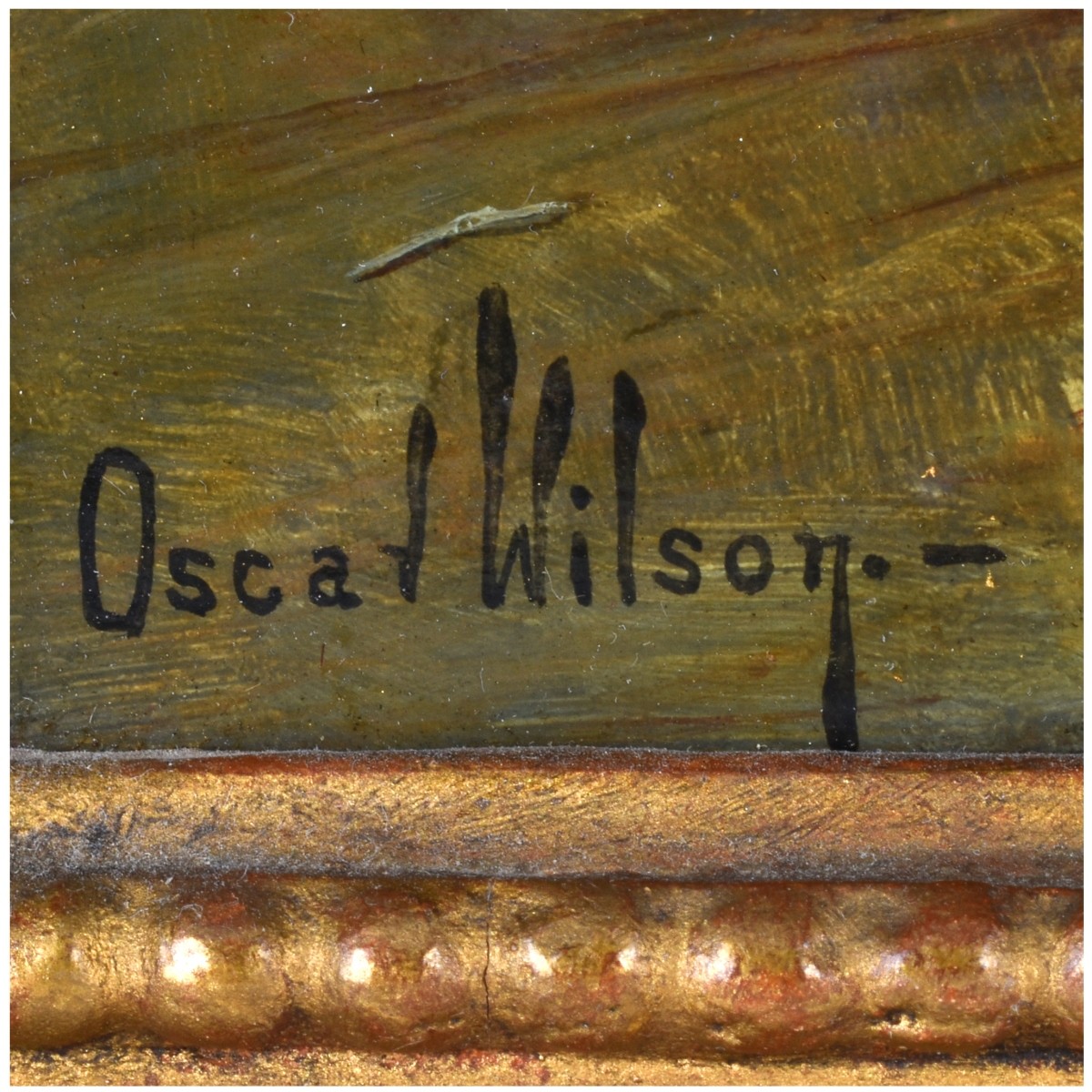 Oscar Wilson, American (1867 - 1930) Oil on Board,