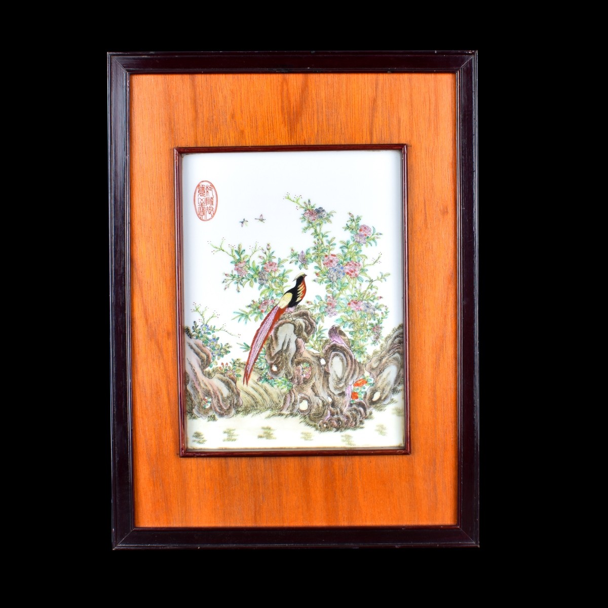 Chinese Hand Painted Plaque