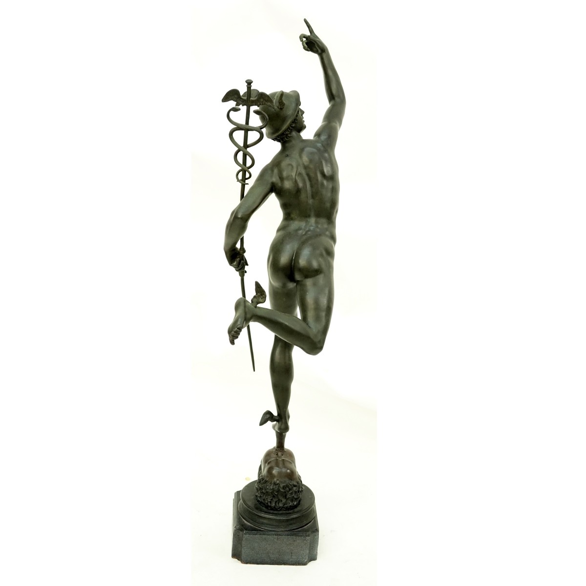 After: Giovanni Bologna Bronze Sculpture "Mercury"