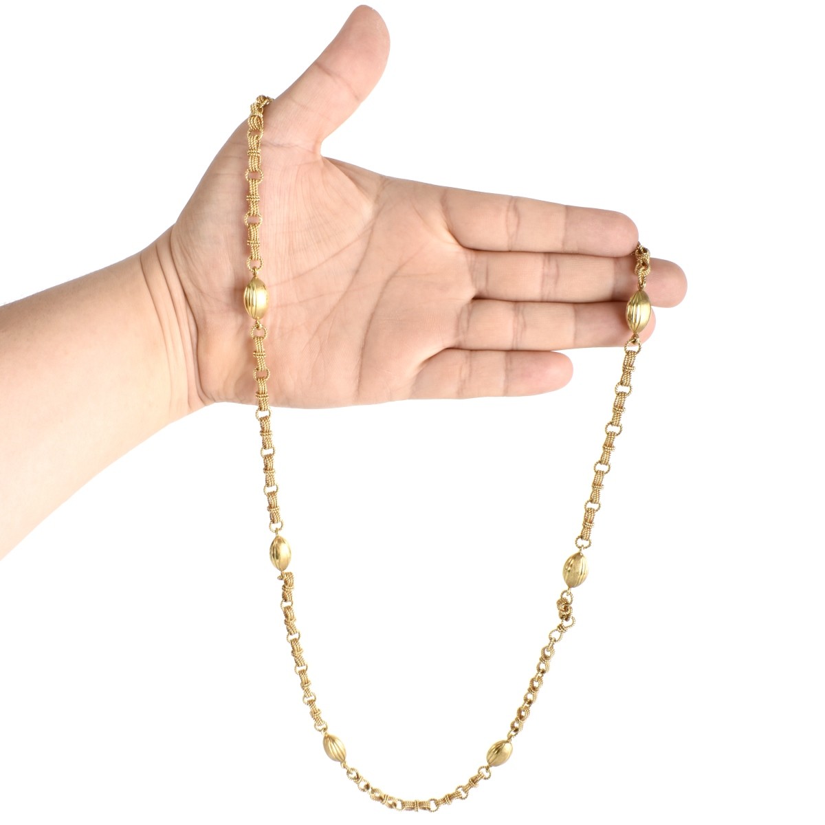 Vintage 18K Chain Necklace