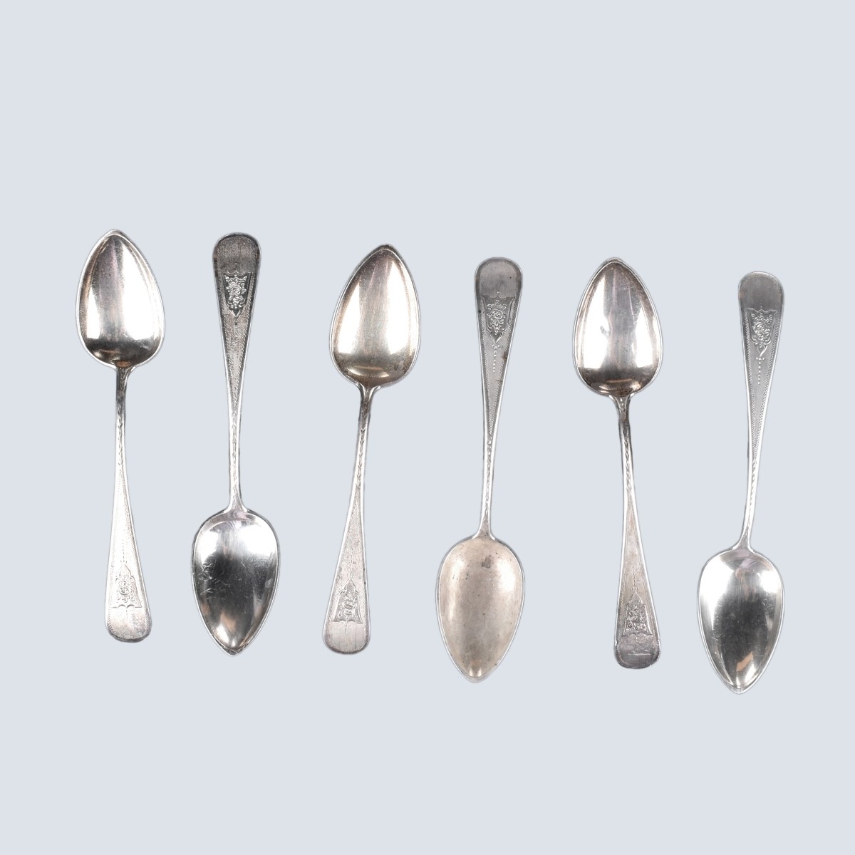 Six (6) Sterling Silver Spoons