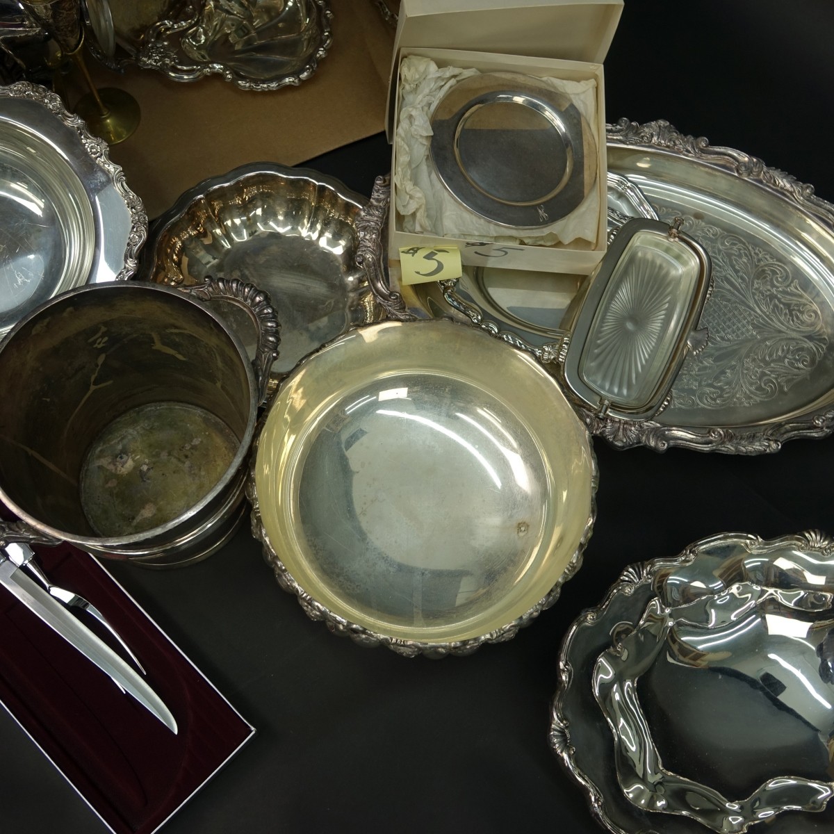 Collection Of Silver Plate