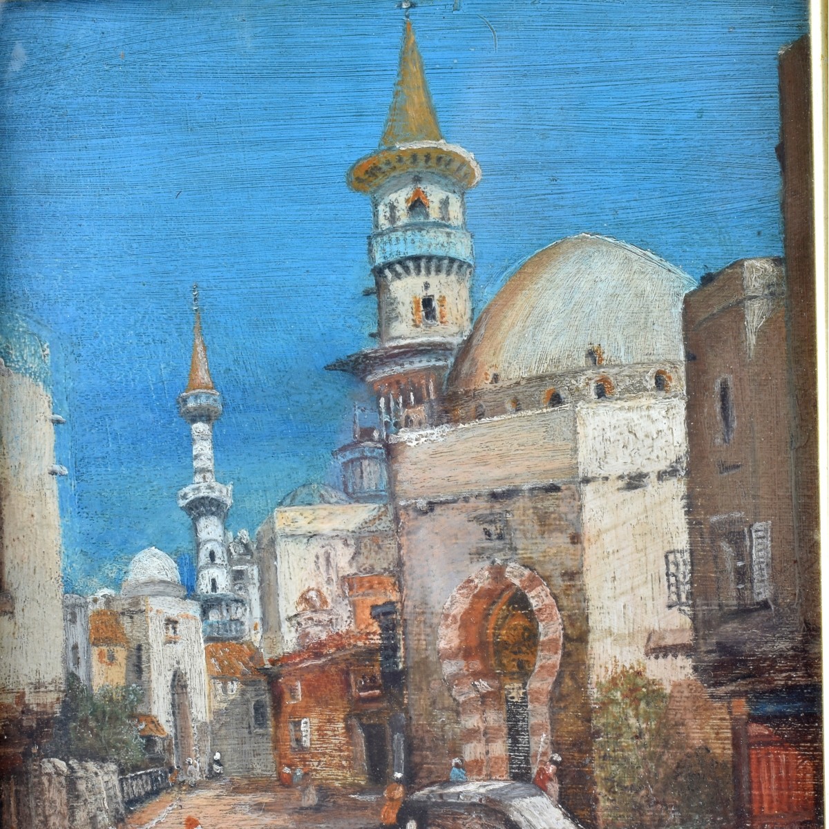 Orientalist School Oil On Panel Paintings