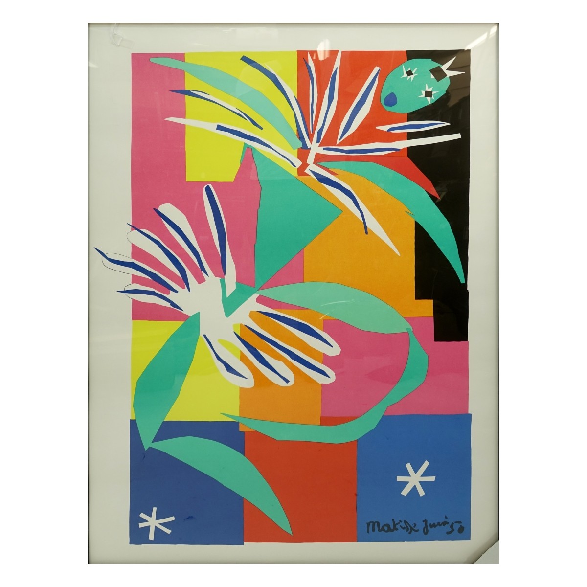 After: Henri Matisse (1869 - 1954) "Creole Dancer"