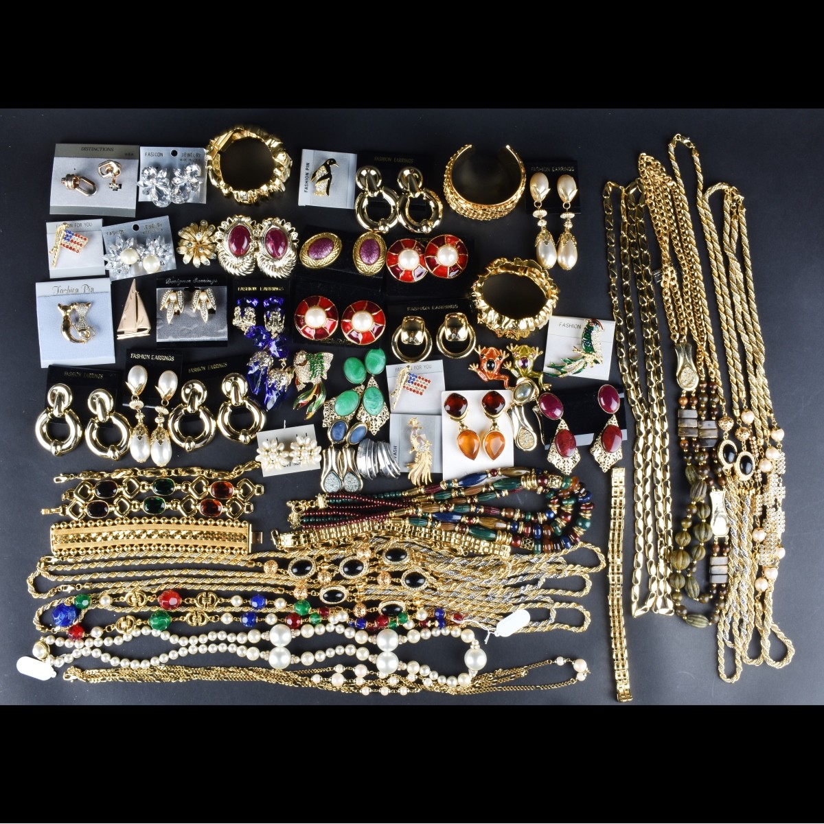 Large Collection of Retro Costume Jewelry | Kodner Auctions