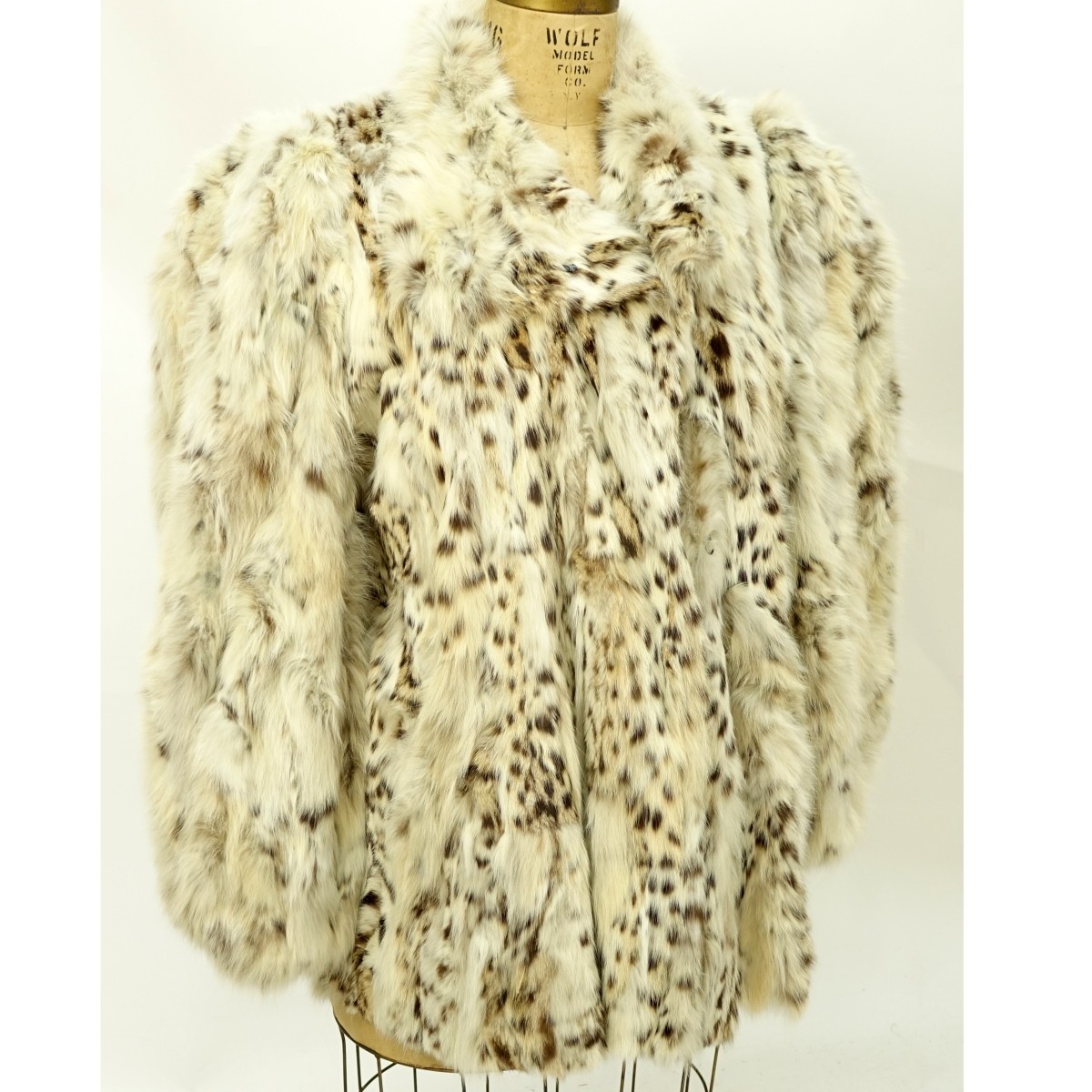 Vintage Lynx Fur Jacket