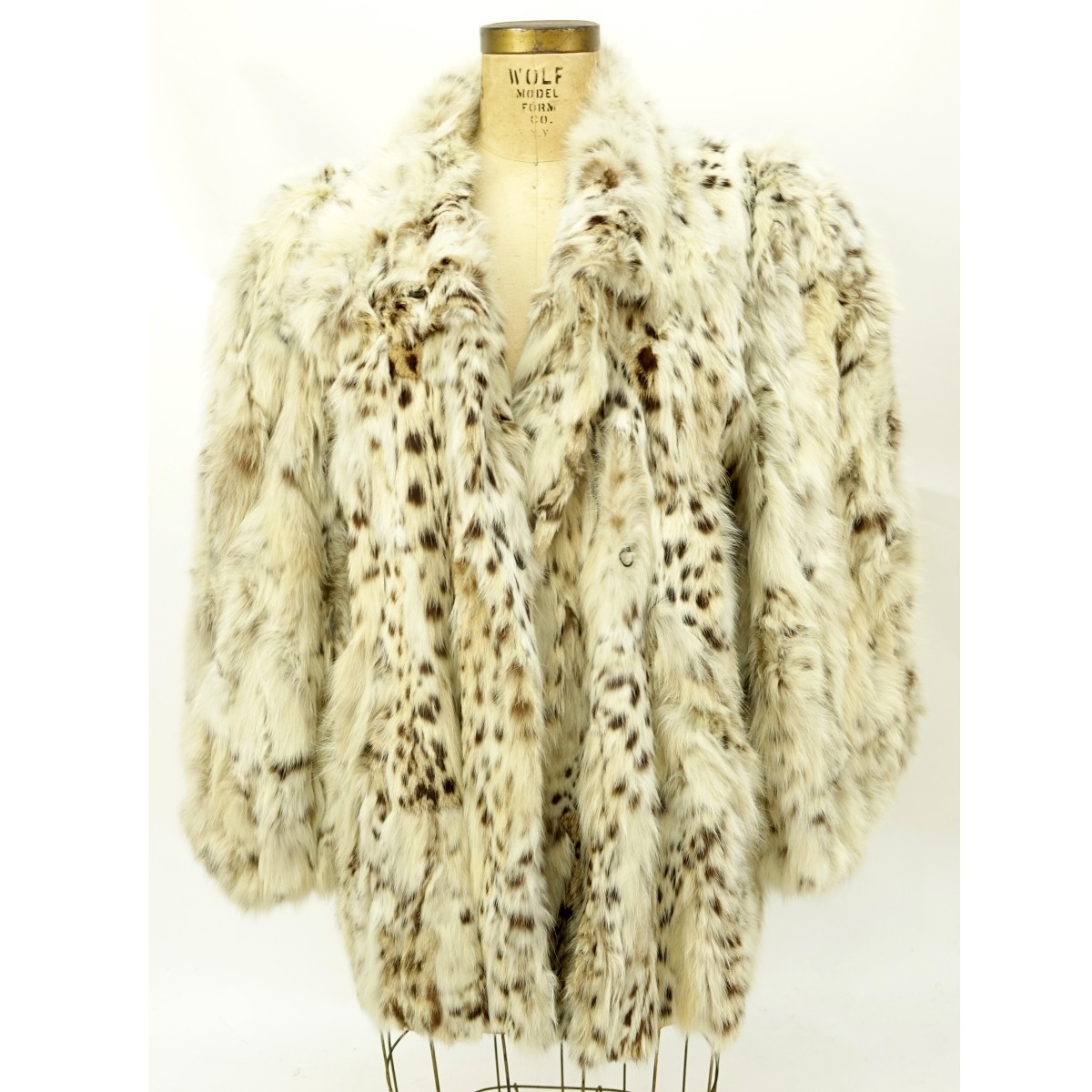 Vintage Lynx Fur Jacket