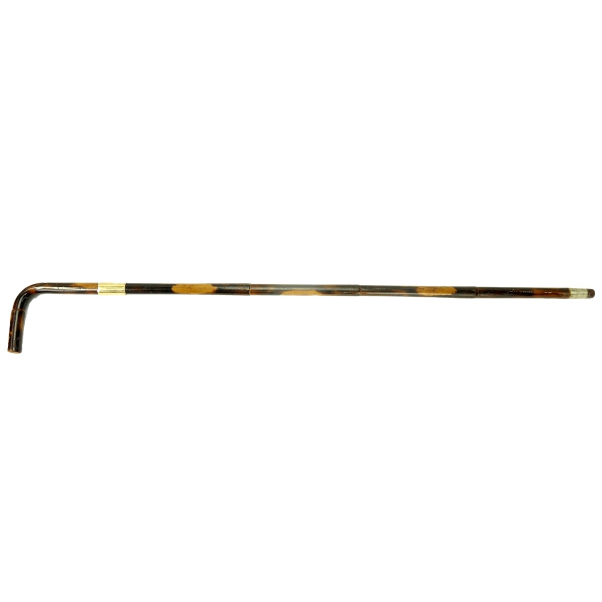 Antique Sword Cane With Gold Collar