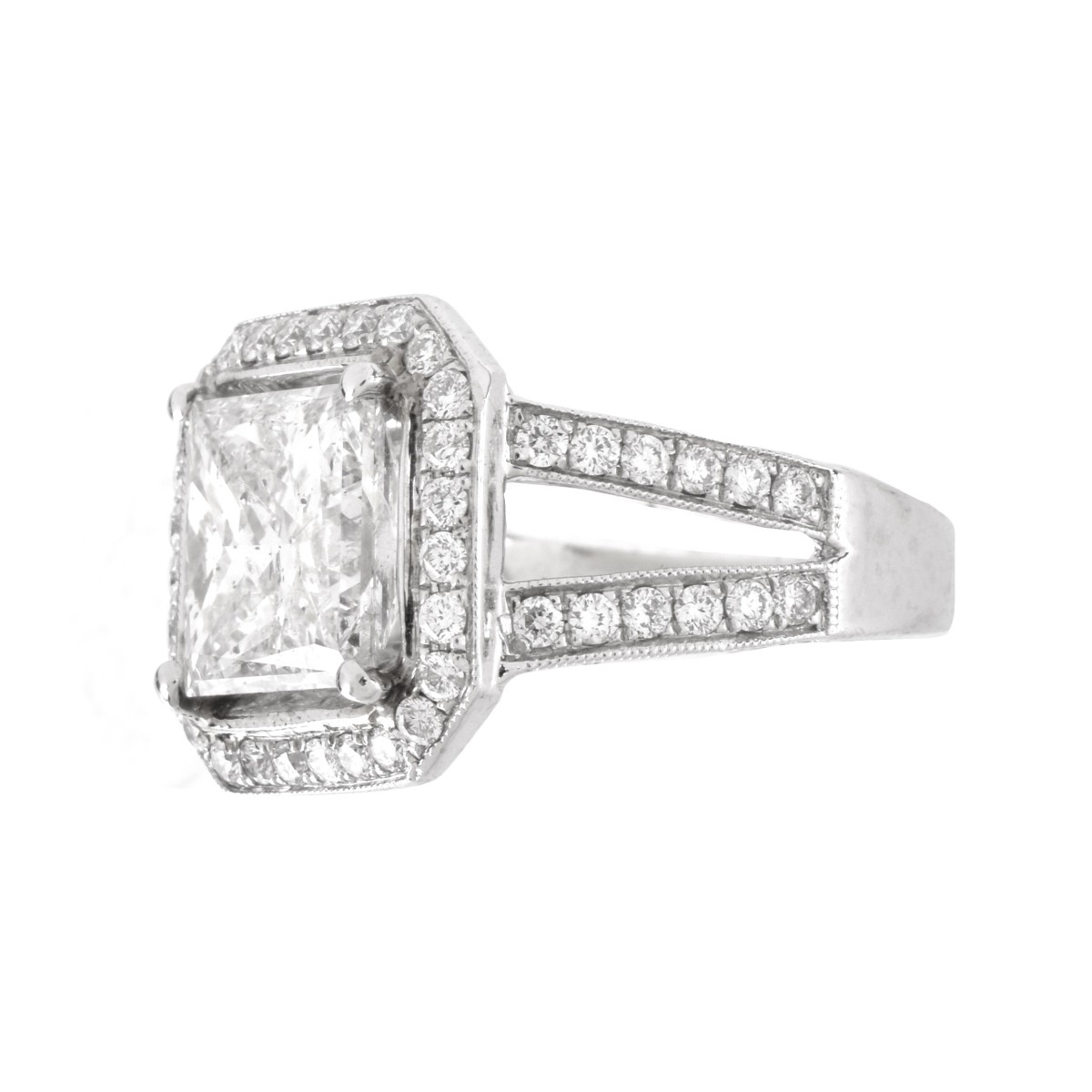 5.54ct TW Diamond and 14K Gold Ring