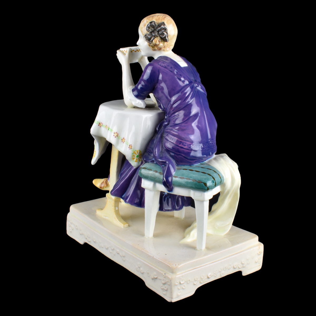 Antique Goldscheider Art Deco Porcelain Figurine